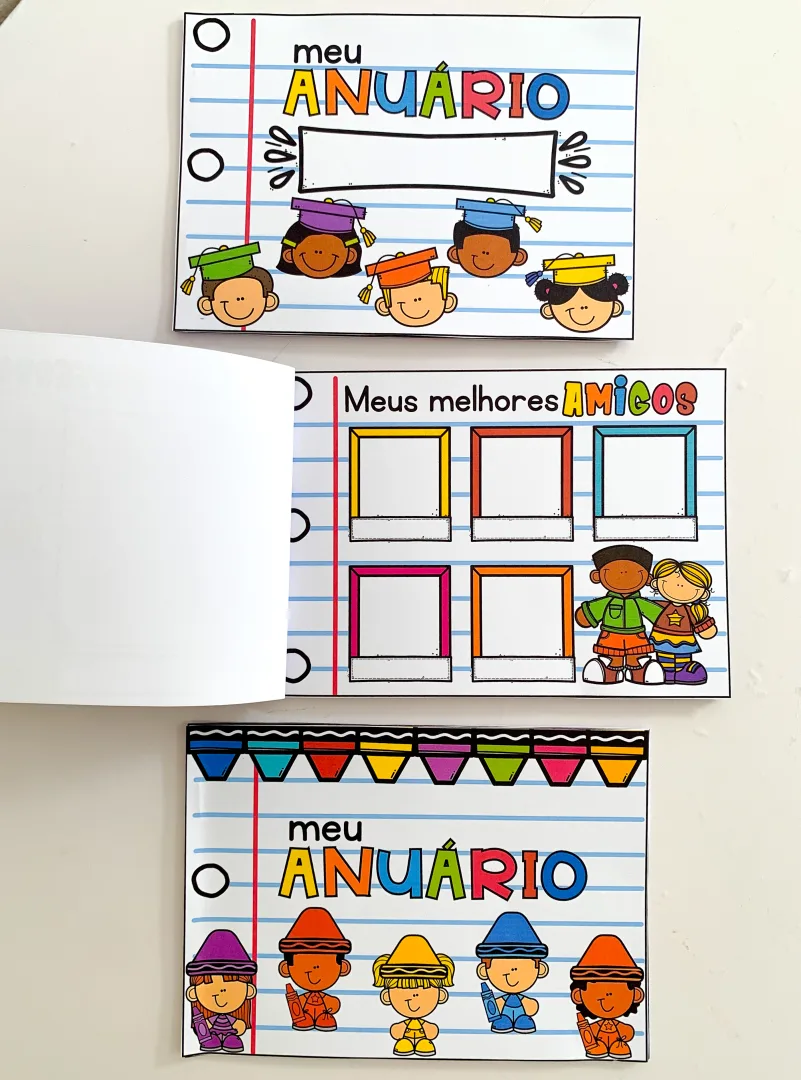 Anuário Escolar Personalizado PDF - Educação Infantil e Anos Iniciais — imagem 2