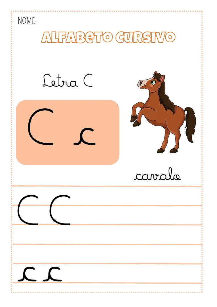 Apostila alfabeto Cursivo-PDF — imagem 4
