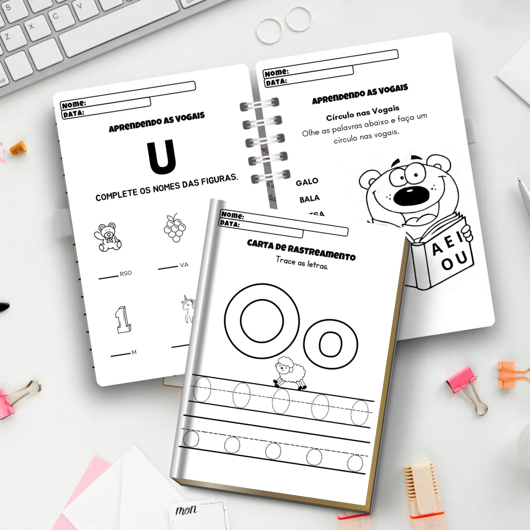 APOSTILA: APRENDENDO A LER E A ESCREVER — imagem 3
