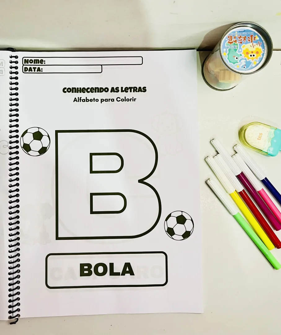 Apostila Aprendendo a Ler e Escrever – 1º Ano — imagem 4