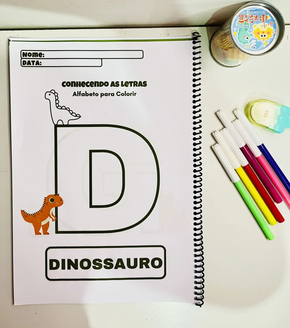 Apostila Aprendendo a Ler e Escrever – 1º Ano — imagem 2