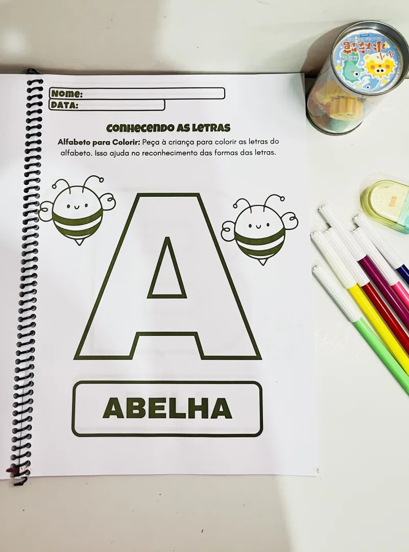 Apostila Aprendendo a Ler e Escrever – 1º Ano — imagem 3