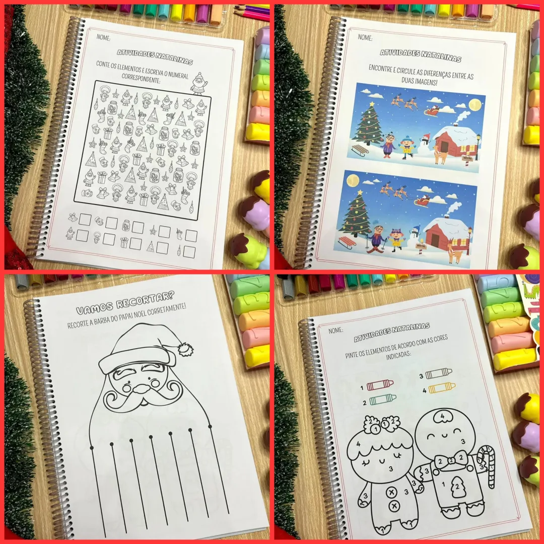 APOSTILA  ATIVIDADES NATALINAS / APOSTILA DE ATIVIDADES: NATAL — imagem 2