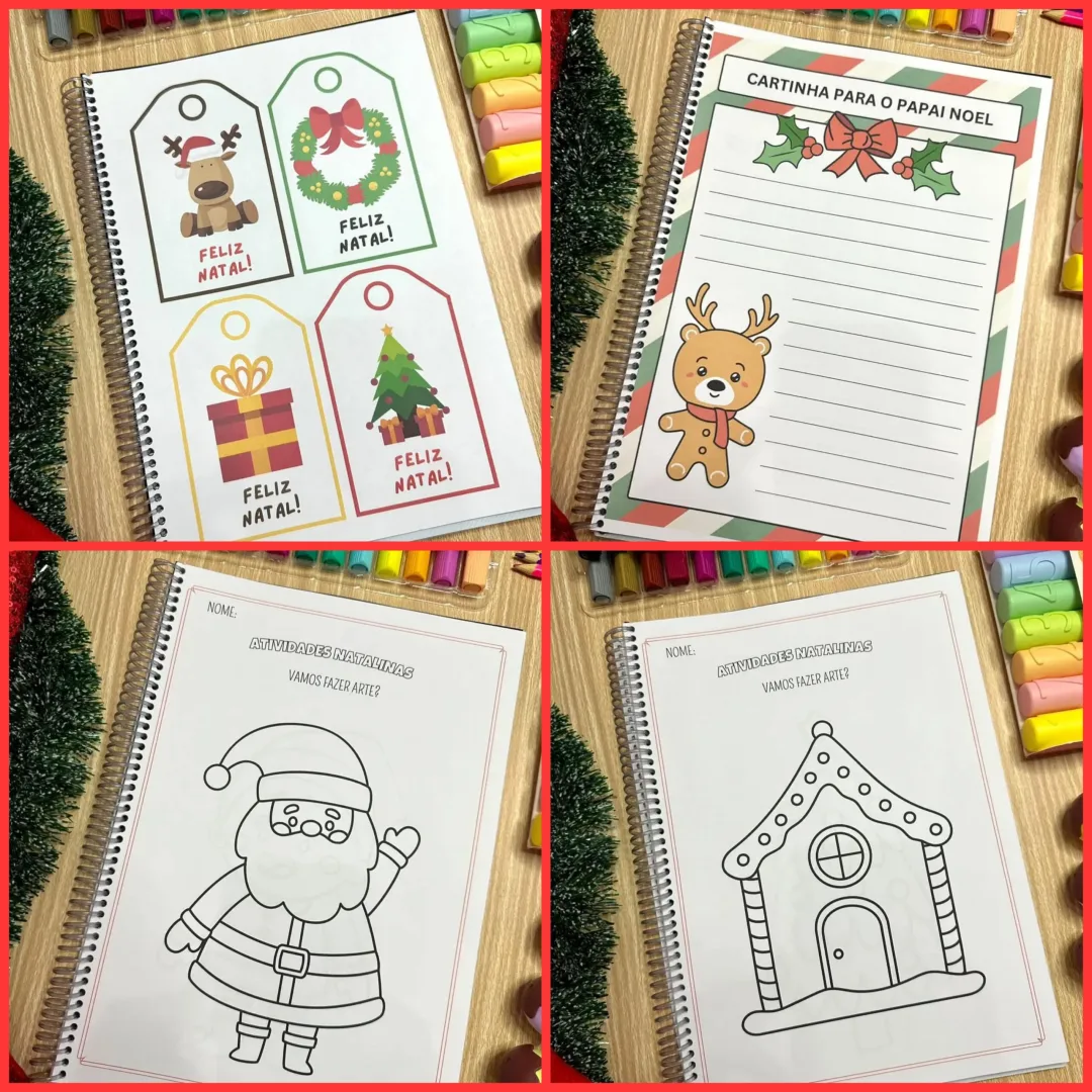APOSTILA  ATIVIDADES NATALINAS / APOSTILA DE ATIVIDADES: NATAL — imagem 3