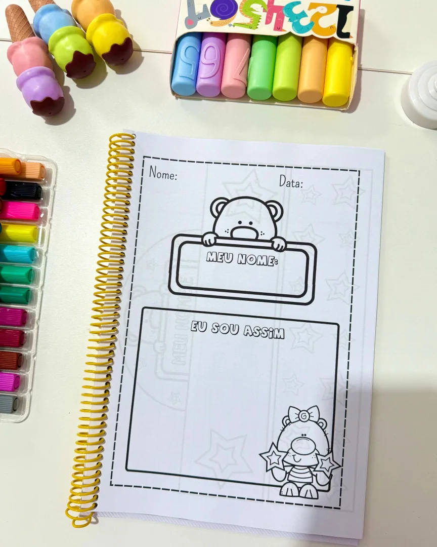 Apostila atividades nome próprio — educação infantil — imagem 4