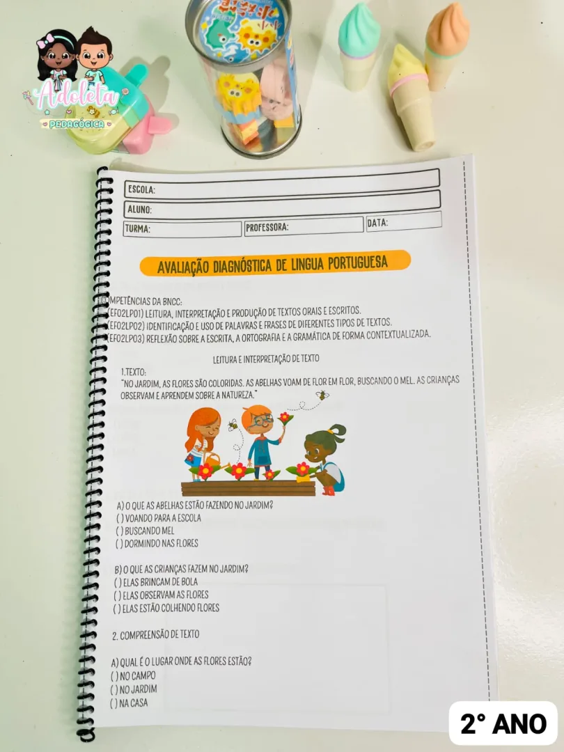 Apostila Avaliação Diagnóstica (2° Ensino Fundamental) — imagem 2