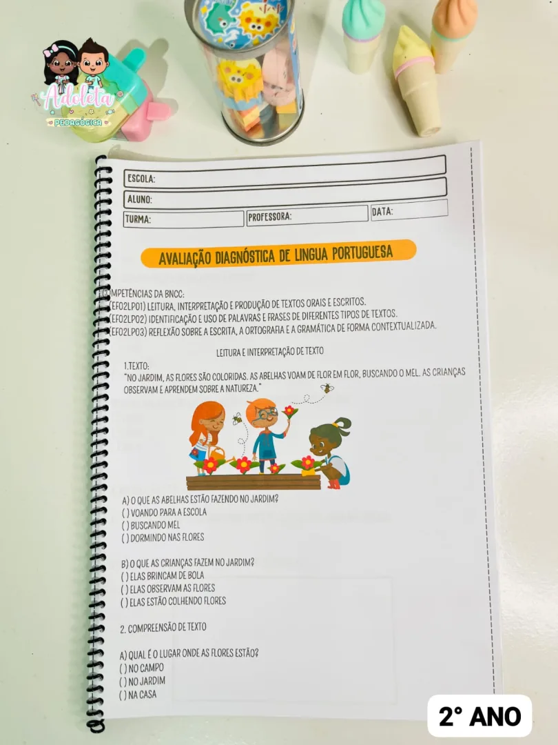 Apostila Avaliação Diagnóstica (2° Ensino Fundamental) — imagem 3