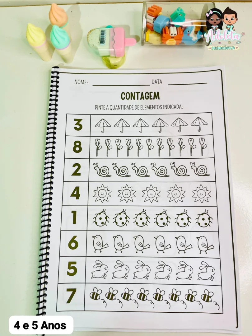 Apostila Avaliação Diagnóstica (4-5 Anos) — imagem 6