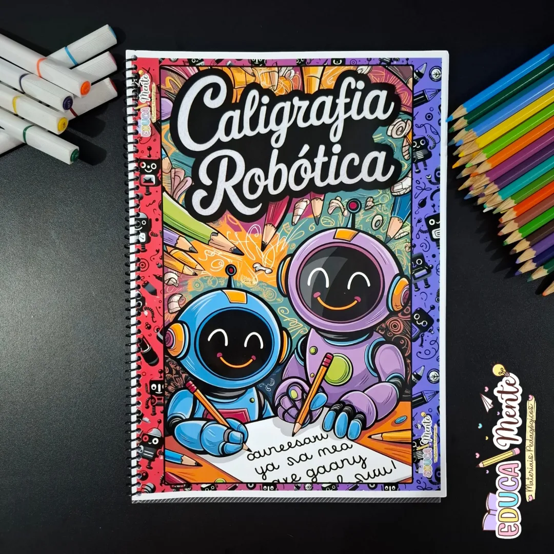 🤖APOSTILA CALIGRAFIA ROBÓTICA🤖 — imagem 2