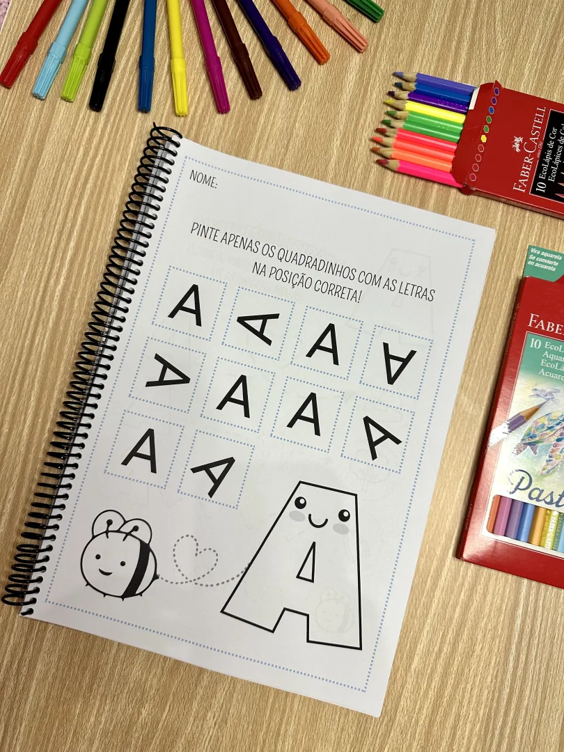 Apostila Completa do Alfabeto — 78 Páginas para Alfabetização em PDF — imagem 3