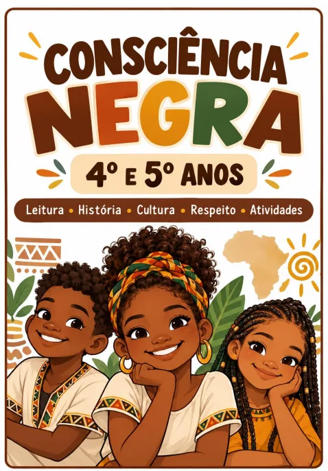 Apostila PDF Consciência Negra - 4º e 5º Anos - 30 Páginas — imagem 2