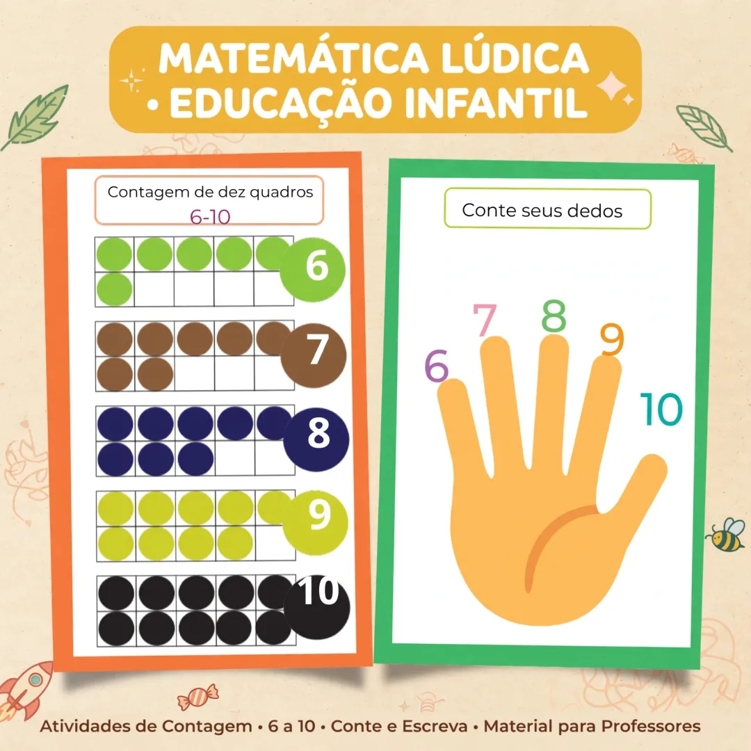 Apostila Contagem 1 ao 20 - Educação Infantil - PDF — imagem 3