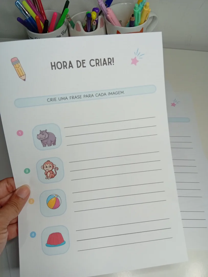  APOSTILA CRIE FRASES – 1º E 2º ANO DO ENSINO FUNDAMENTAL  — imagem 2