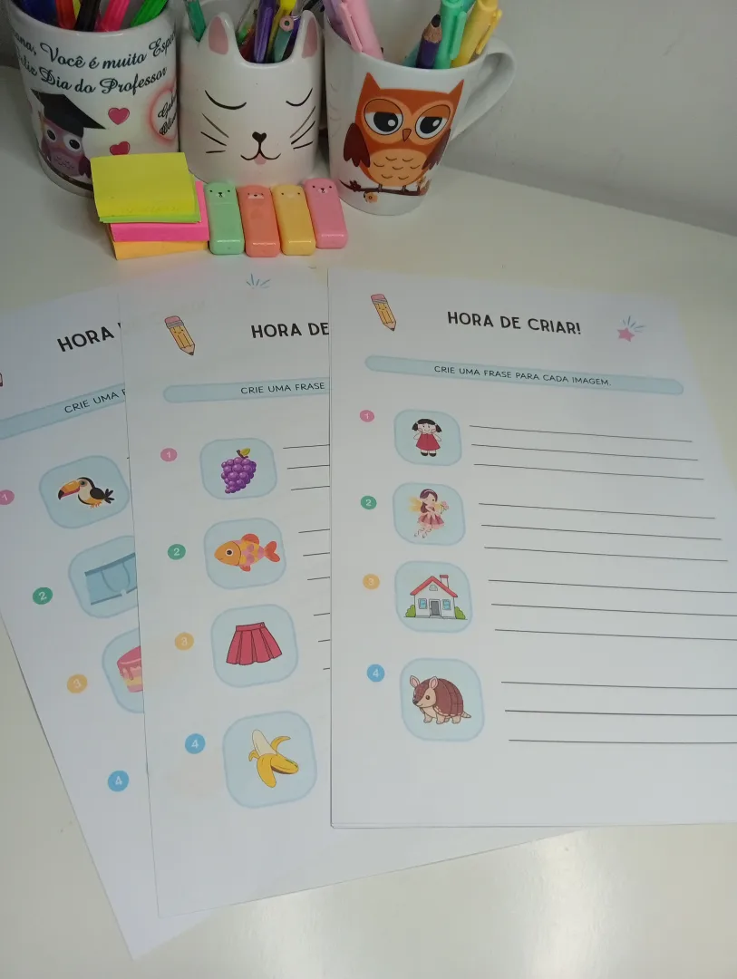  APOSTILA CRIE FRASES – 1º E 2º ANO DO ENSINO FUNDAMENTAL  — imagem 4