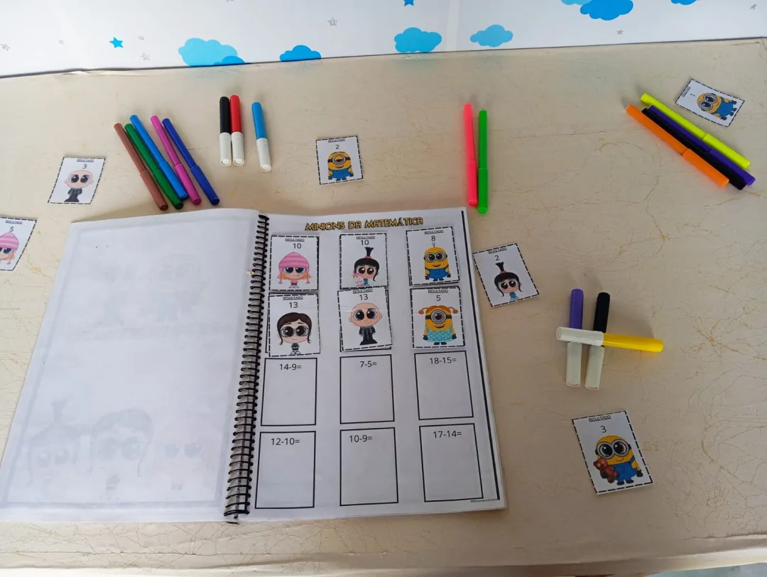 APOSTILA DAS 4 OPRAÇÕES: MINIONS DA MATEMÁTICA — imagem 2