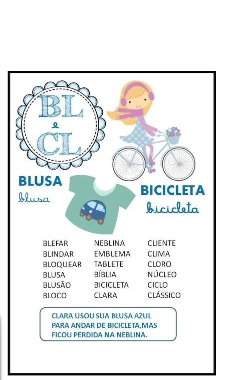 Apostila de leitura sílabas simples e complexas — imagem 4