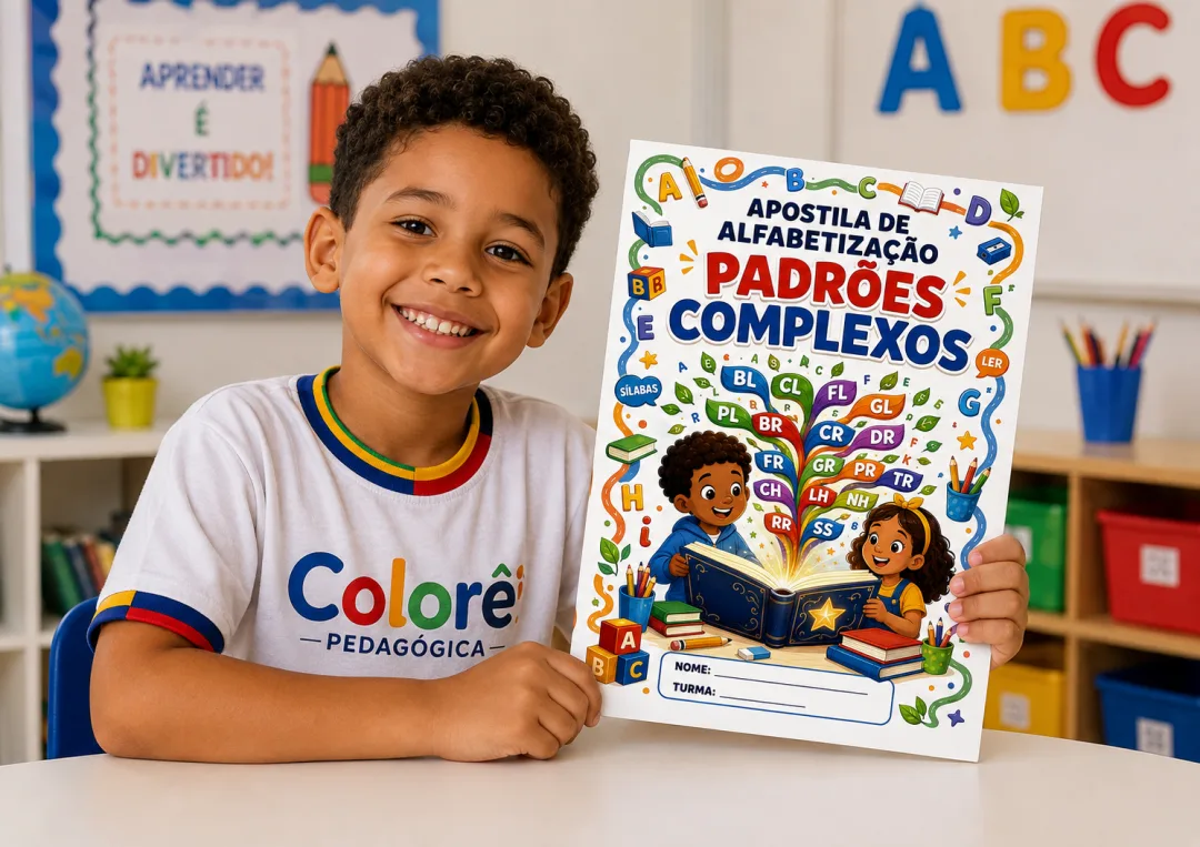 APOSTILA DE ALFABETIZAÇÃO PADRÕES COMPLEXOS.  — imagem 2
