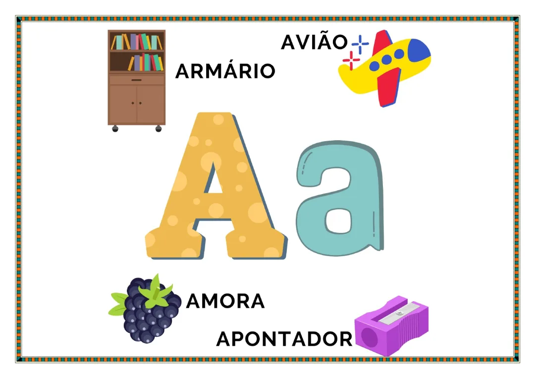 Apostila de Alfabetização  + painéis decorativos — imagem 2