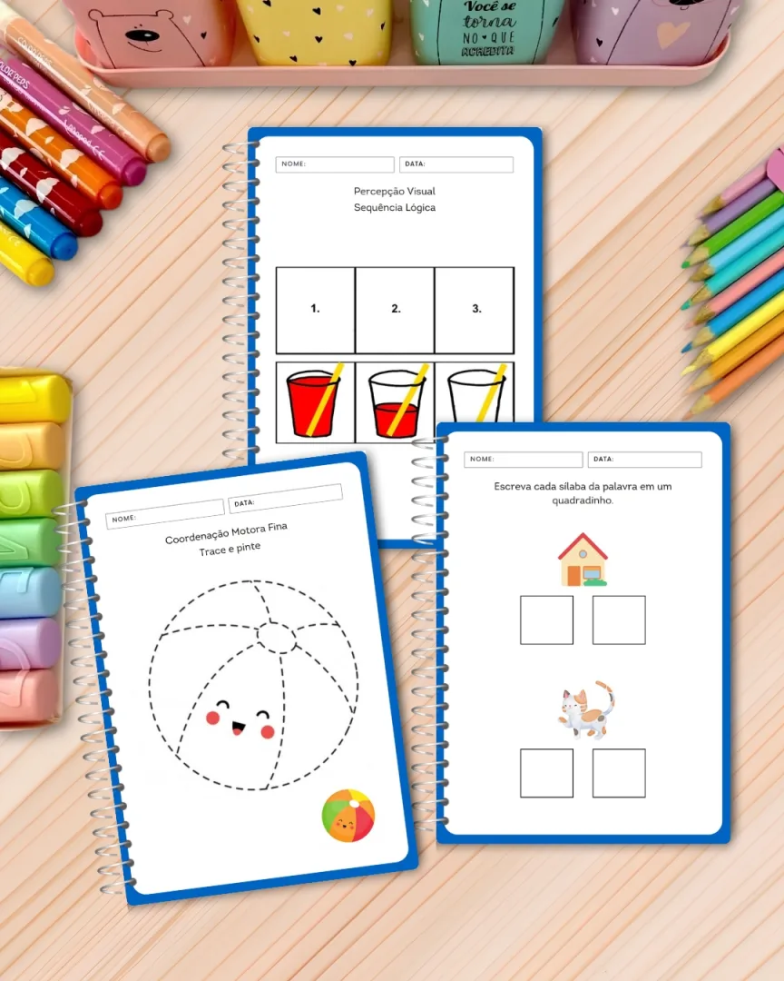 Apostila de Atividades Adaptadas para Autismo Educação Infantil (TEA) PDF — imagem 3