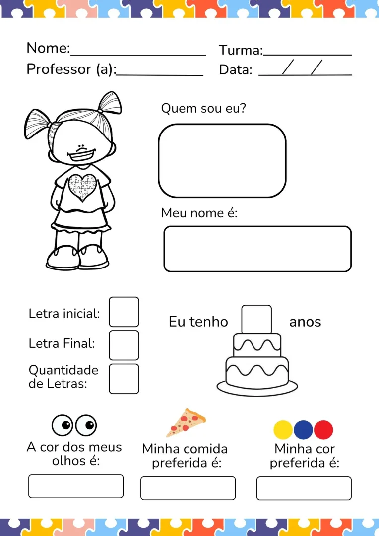 Apostila de Atividades Adaptadas para Crianças com Autismo — imagem 3
