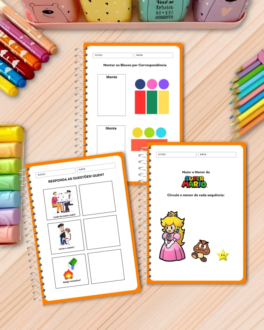 Apostila de Atividades Adaptadas para Educação Infantil TDAH – Em PDF — imagem 2
