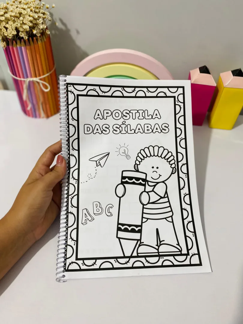 Apostila de Atividades das Sílabas — 48 Páginas para Ensino Fundamental — imagem 2