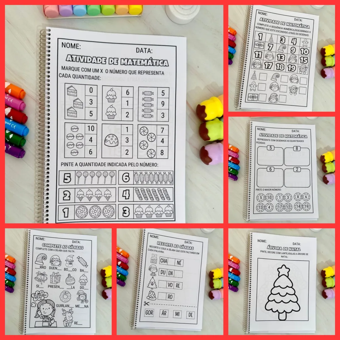APOSTILA DE ATIVIDADES NATALINAS / APOSTILA DE ATIVIDADES NATAL — imagem 2