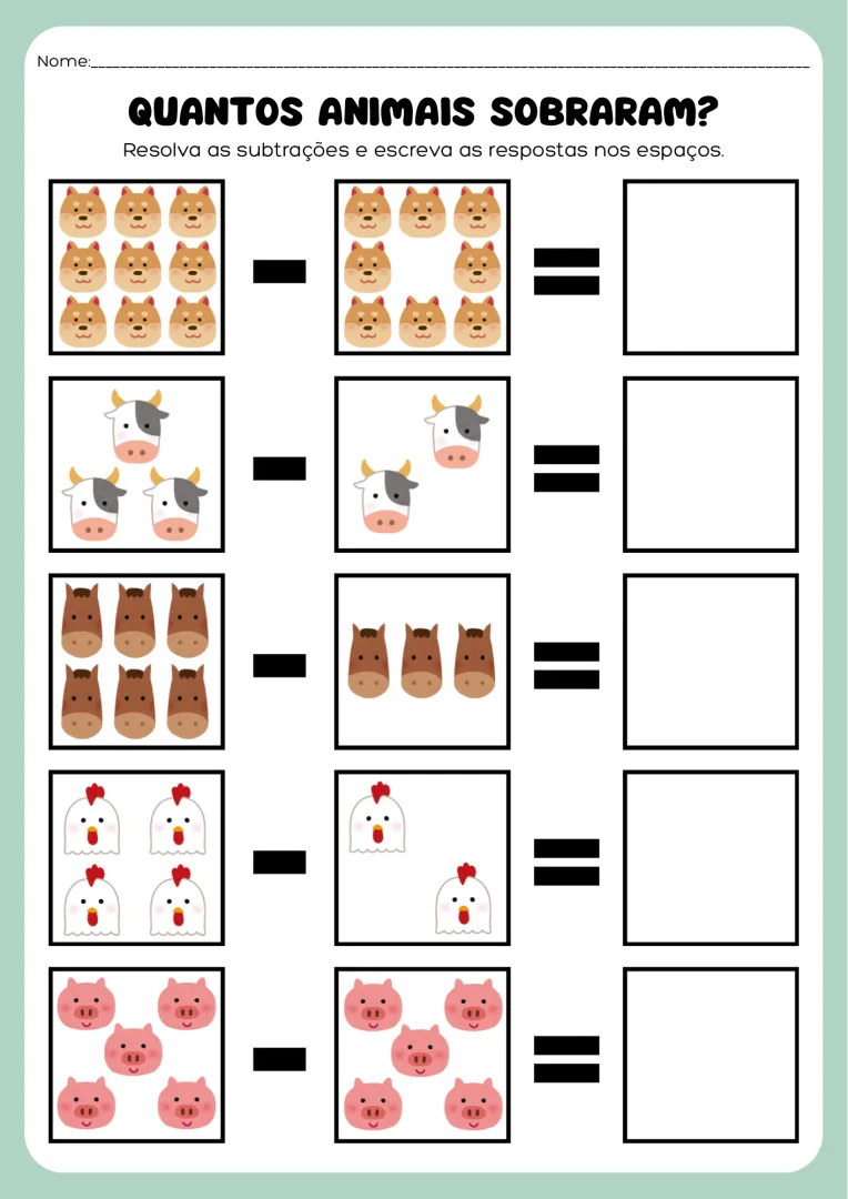 Apostila de Atividades de Português e Matemática- 1º e 2º Ano em PDF — imagem 3