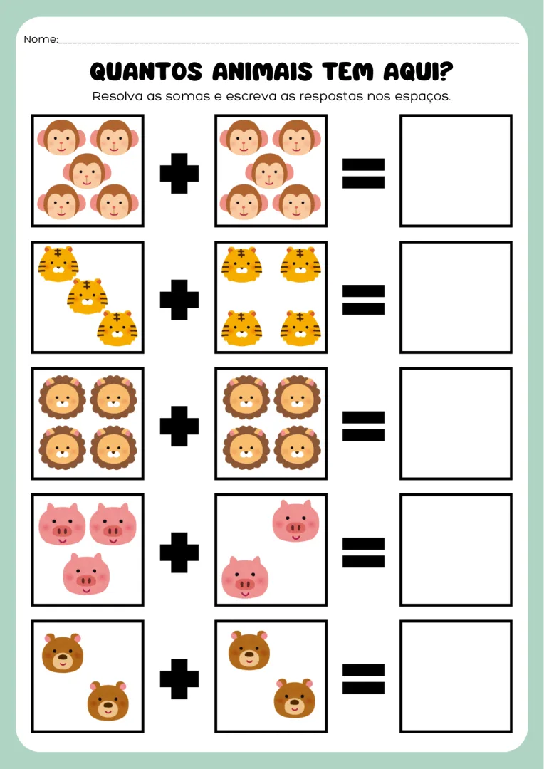 Apostila de Atividades de Português e Matemática- 1º e 2º Ano em PDF — imagem 4