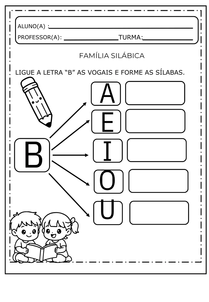 Apostila de Atividades Silábicas em PDF — imagem 4