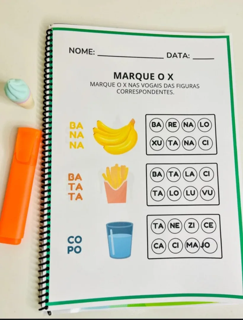 Apostila de Atividades sobre Sílaba Simples – 60 Páginas — imagem 6
