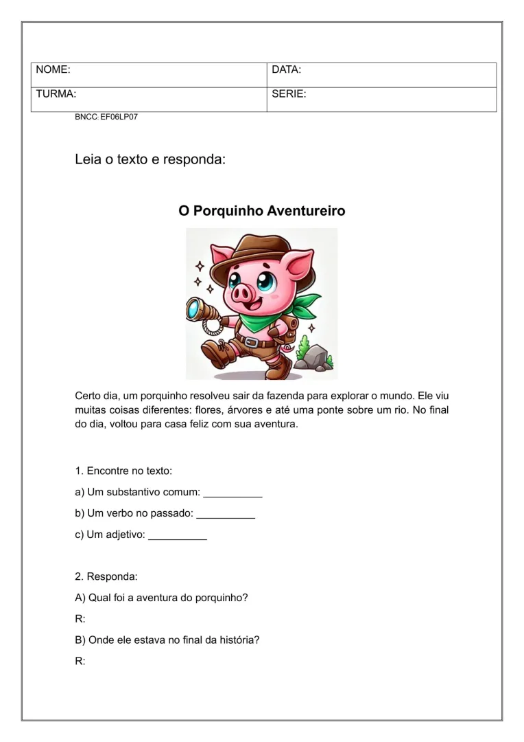 Apostila de Avaliação Diagnóstica – 6º Ano Fundamental II — imagem 2