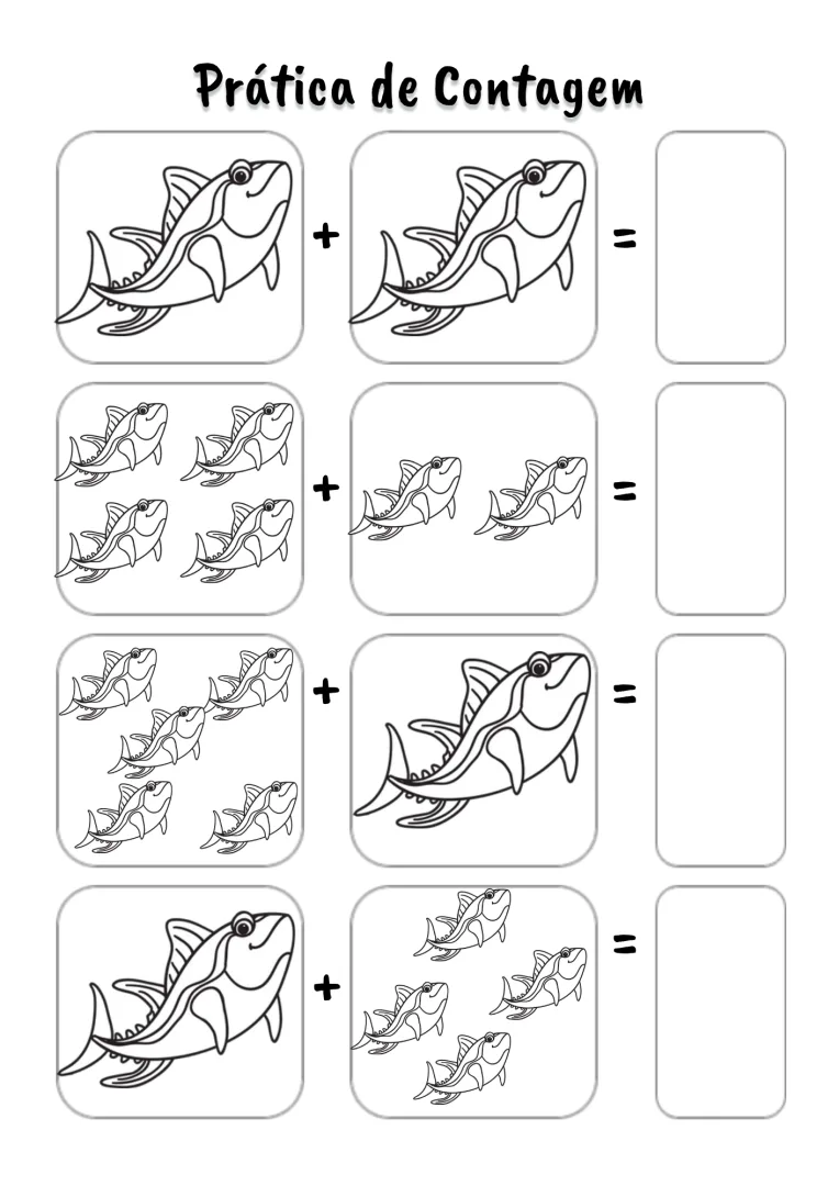 Apostila de Contagem - Fundo do Mar - 23 Páginas - PDF — imagem 3