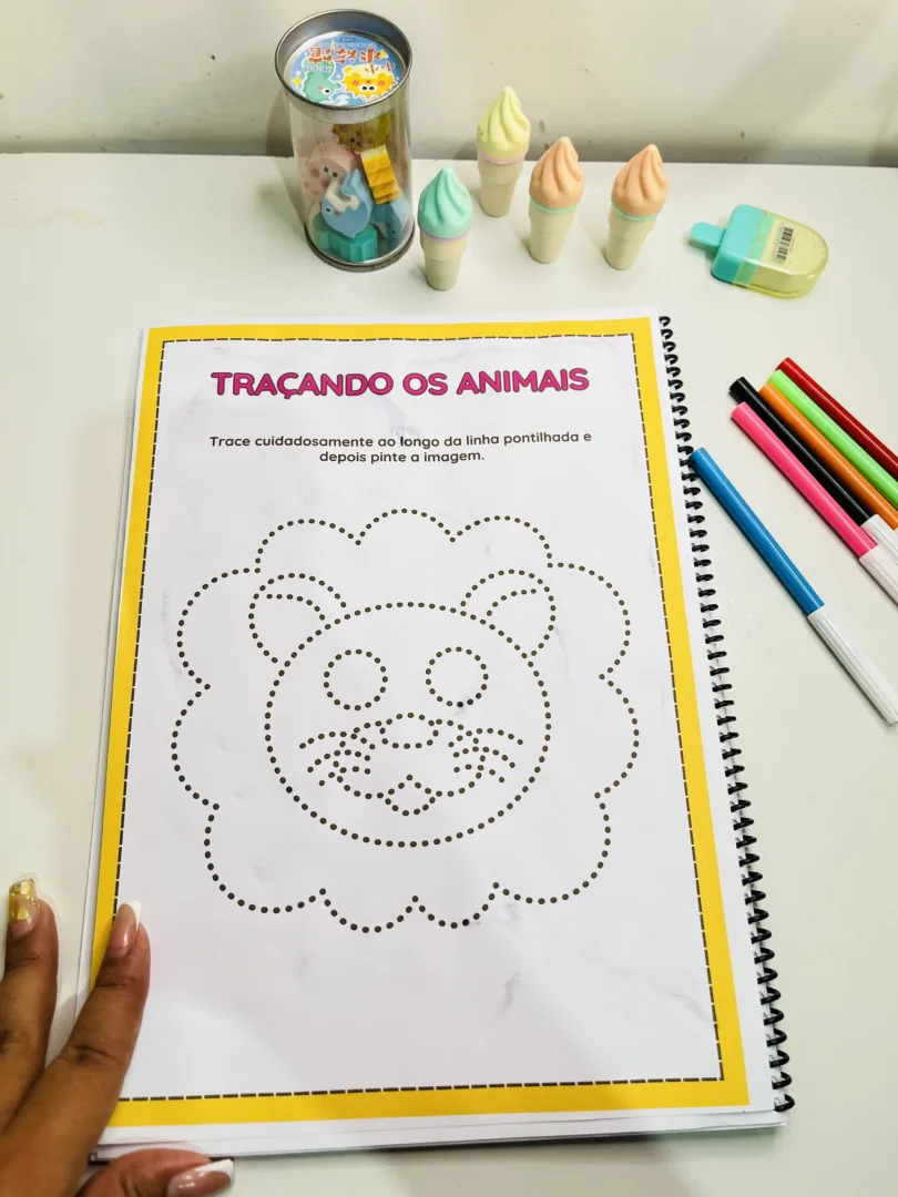 APOSTILA DE EDUCAÇÃO ESPECIAL : TRAÇANDO OS ANIMAIS — imagem 4