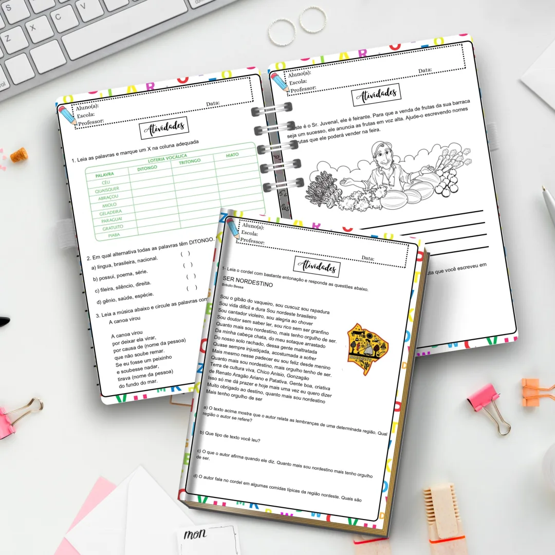 APOSTILA DE LINGUA PORTUGUESA 4º ANO / APOSTILA DE REFORÇO — imagem 2