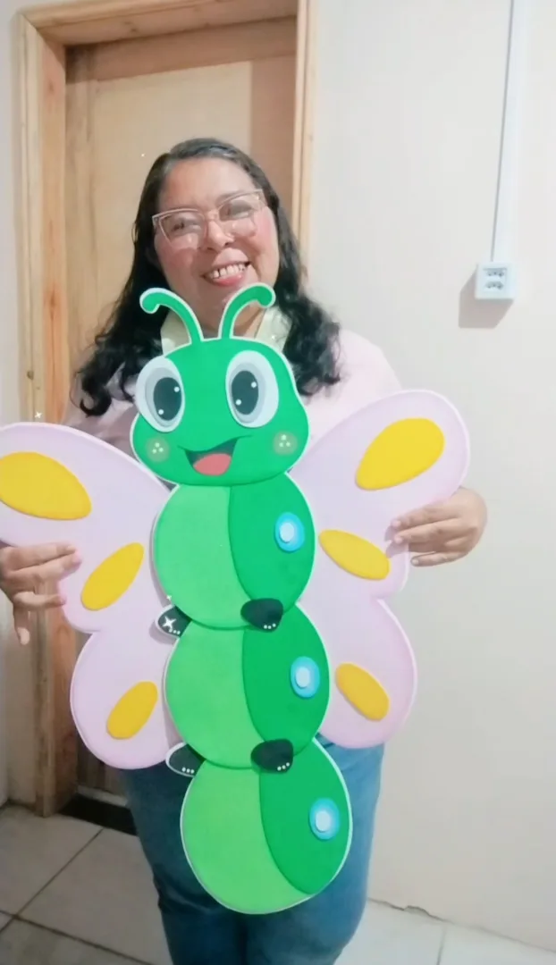 Apostila de Moldes Lagarta Comilona - Educação Infantil - PDF — imagem 4
