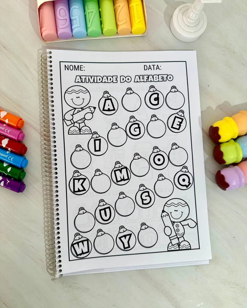 Apostila de Natal — 17 Páginas para Educação Infantil e Anos Iniciais em PDF — imagem 6