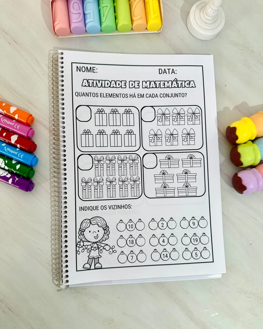 Apostila de Natal com Atividades Pedagógicas para Imprimir — imagem 4