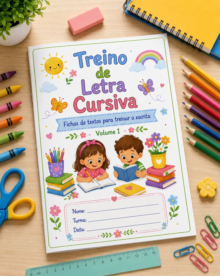Apostila de Treino de Letra Cursiva — imagem 4