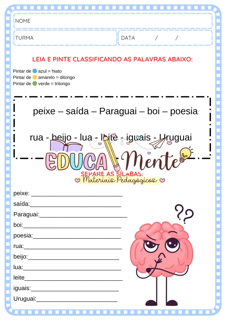 ✨APOSTILA DESCOMPLICANDO ENCONTROS VOCÁLICOS E CONSONANTAIS✨ — imagem 5