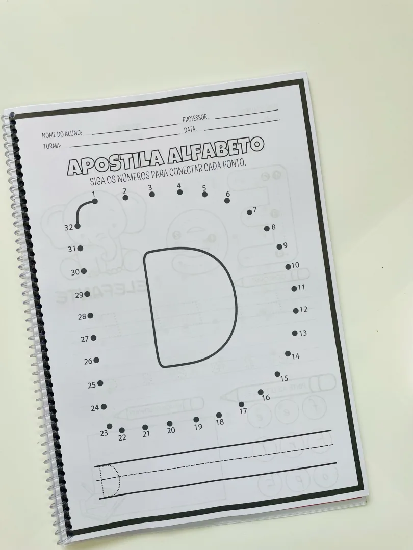Apostila do Alfabeto — Letras e Sons para Educação Infantil em PDF — imagem 5