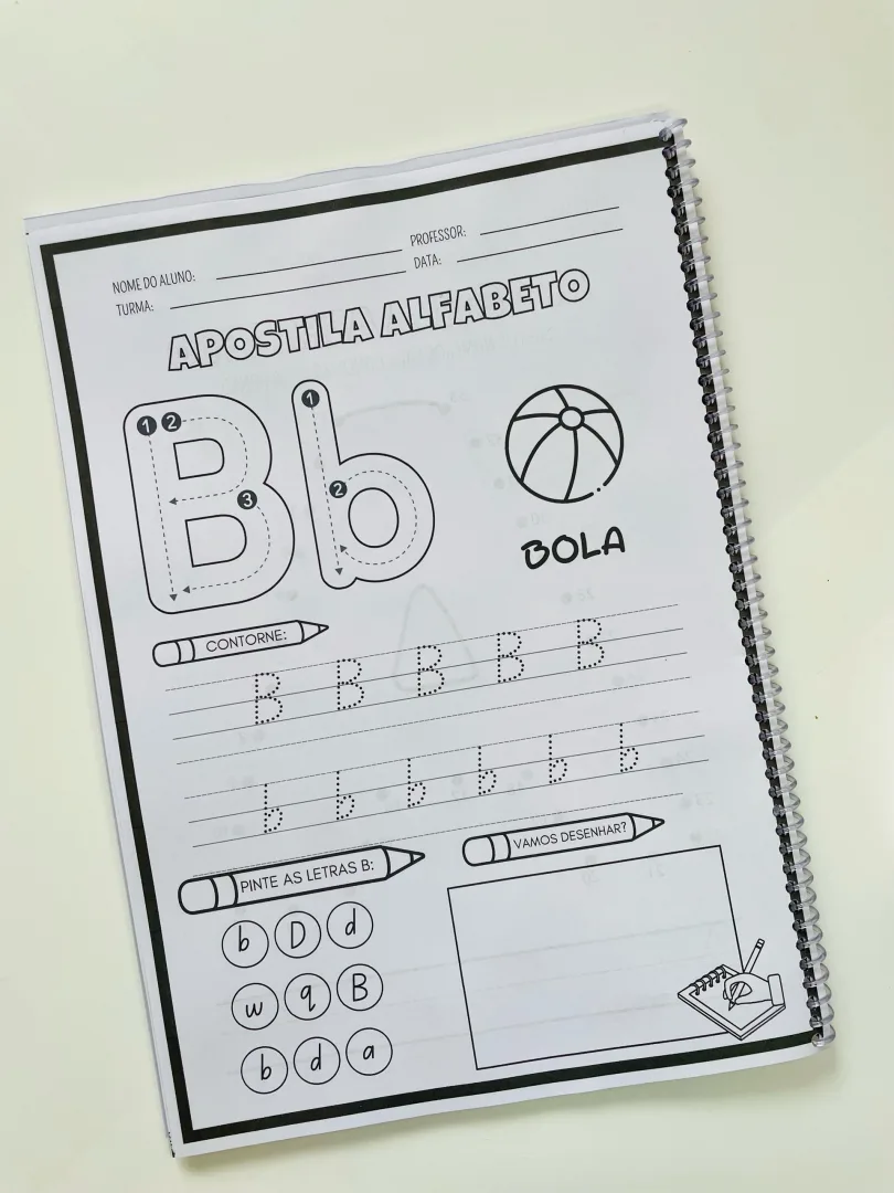 Apostila do Alfabeto — Letras e Sons para Educação Infantil em PDF — imagem 4
