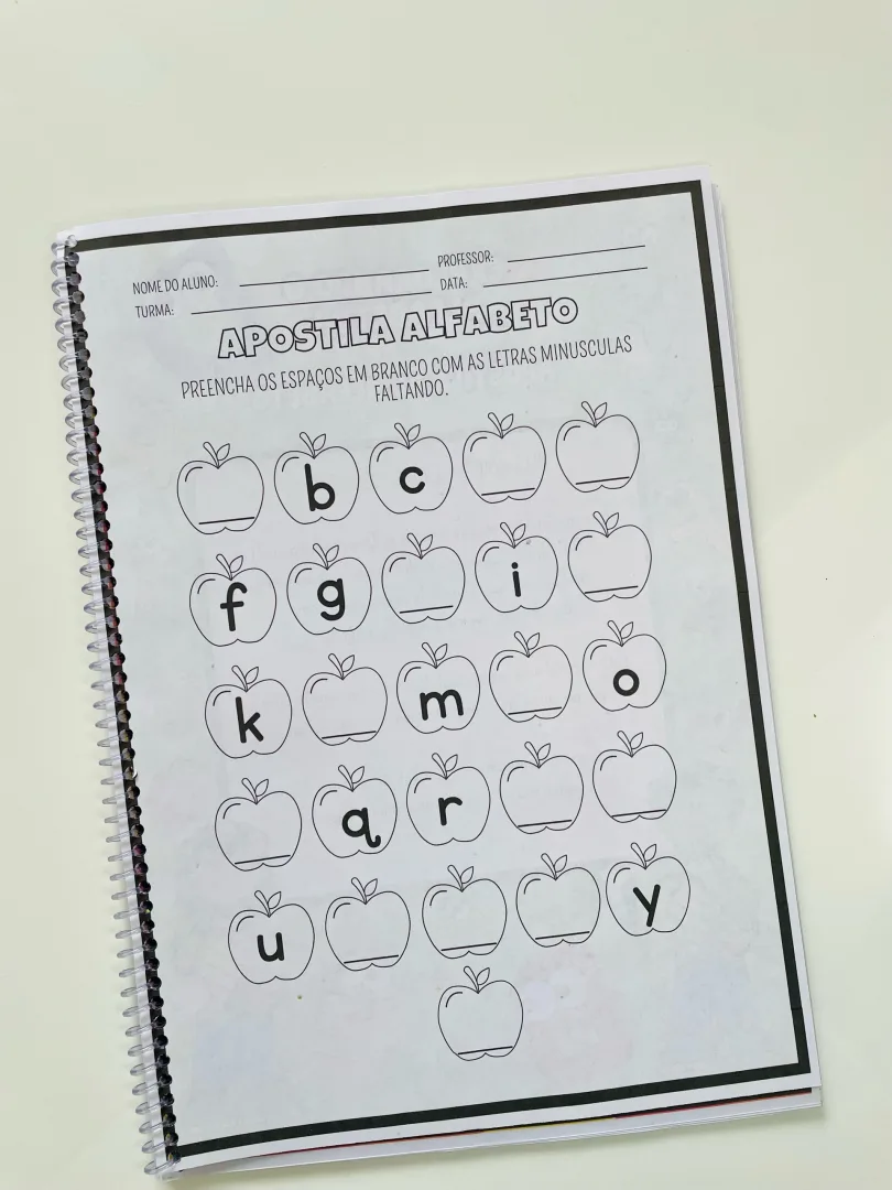 Apostila do Alfabeto — Letras e Sons para Educação Infantil em PDF — imagem 2