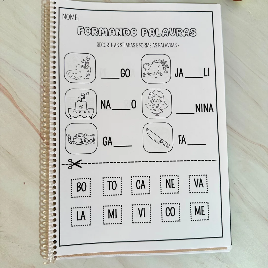 Apostila Formando Palavras — imagem 4