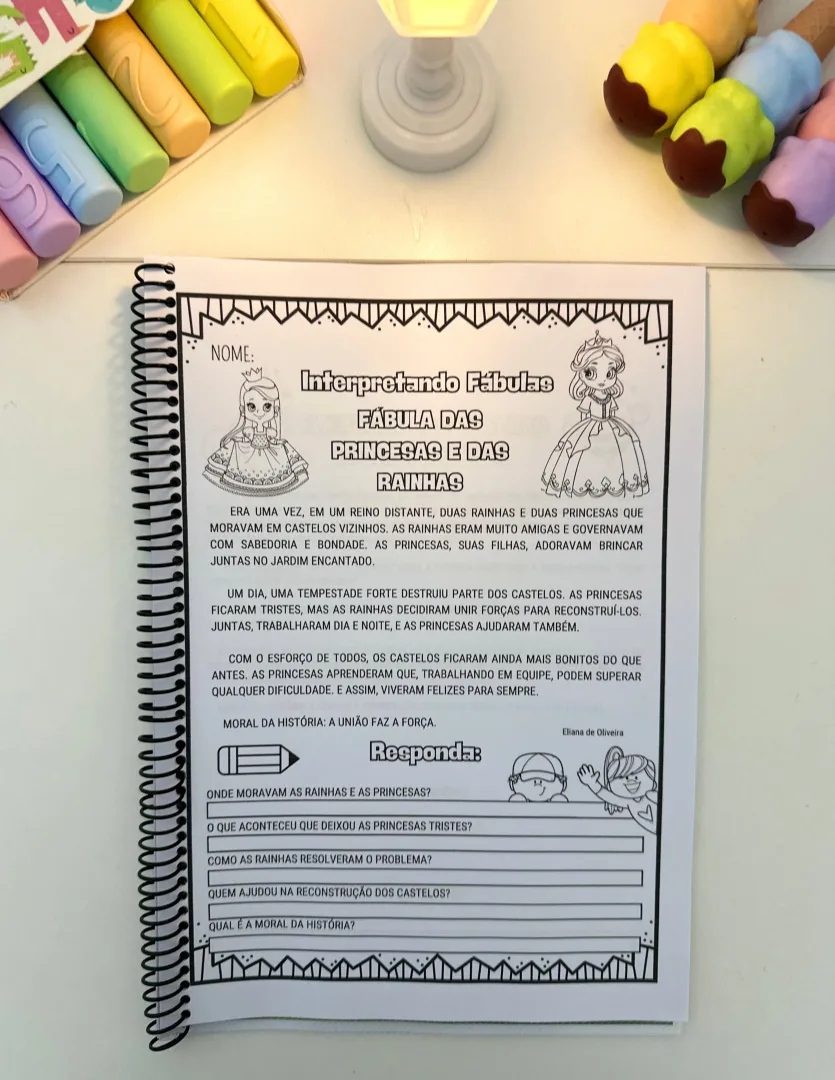 Apostila Interpretando Fábulas   — imagem 3