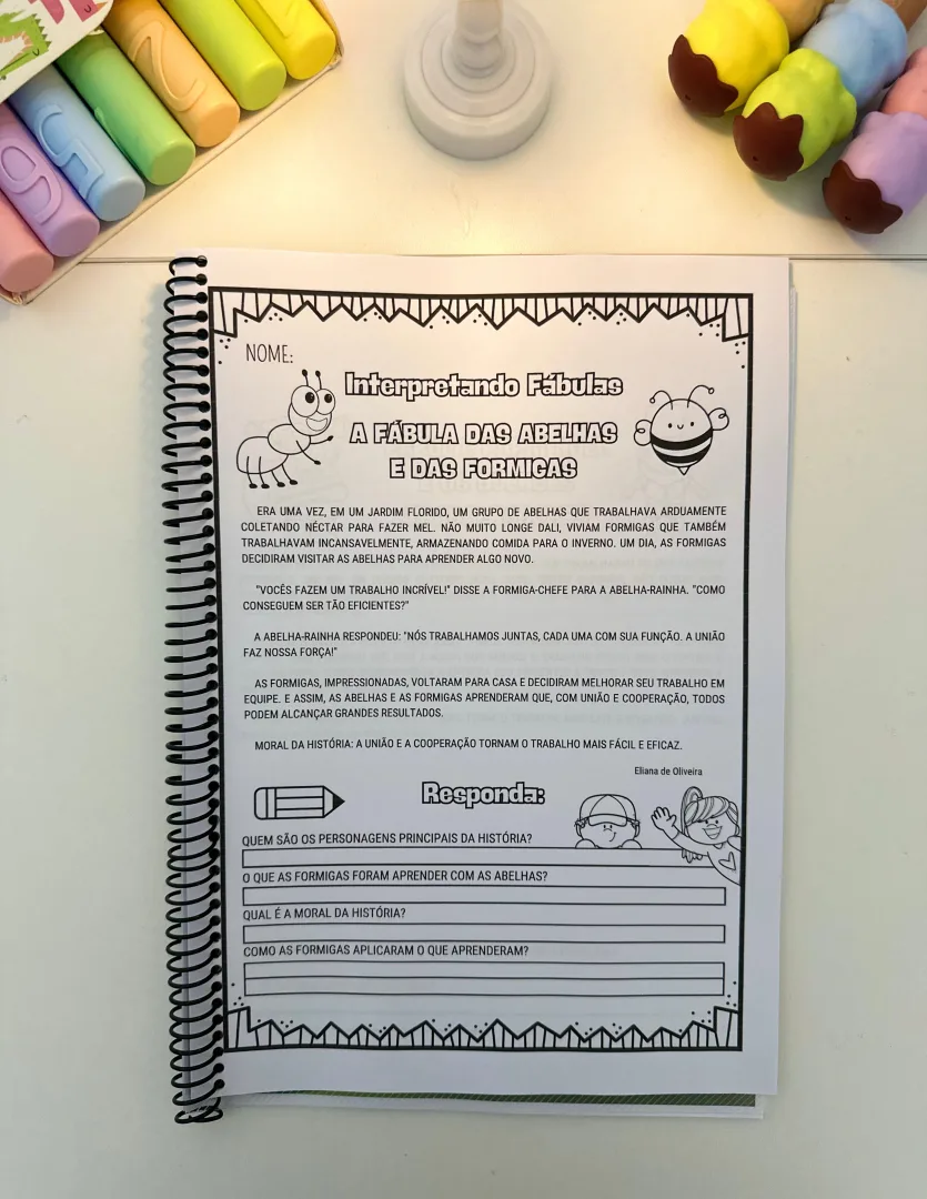 Apostila Interpretando Fábulas   — imagem 4