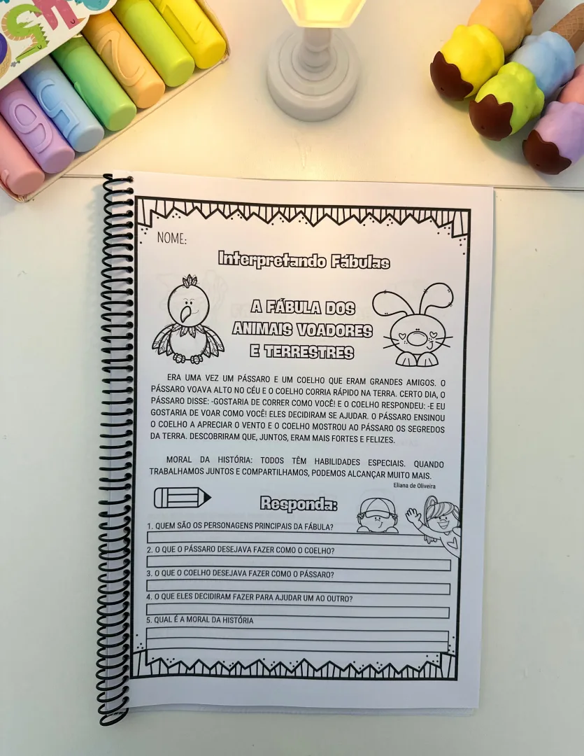 Apostila Interpretando Fábulas   — imagem 5