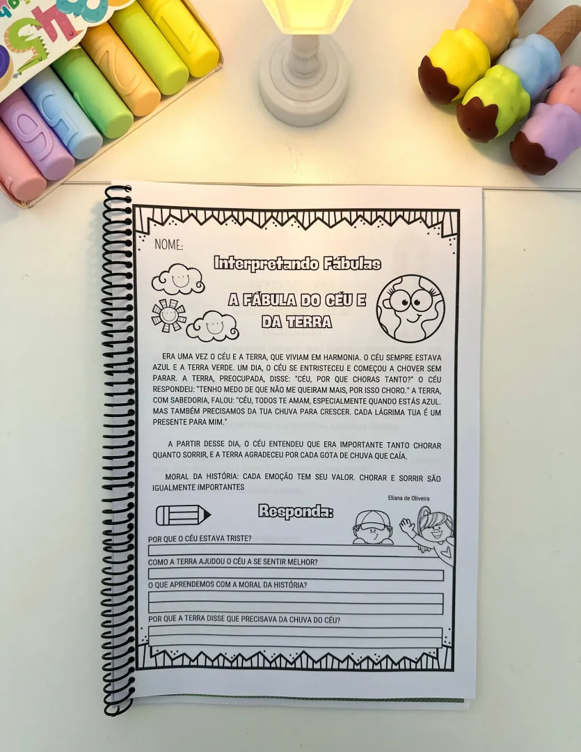 Apostila Interpretando Fábulas   — imagem 6