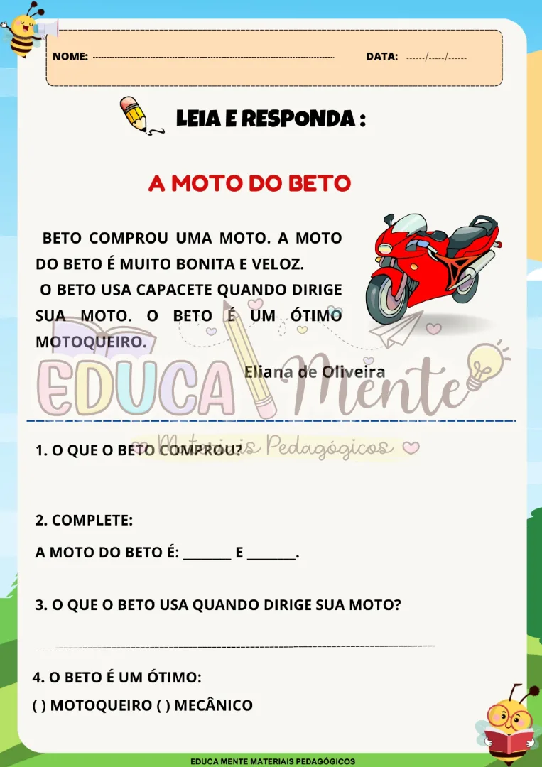 📔APOSTILA LEITURA E INTERPRETAÇÃO DE TEXTOS — imagem 2
