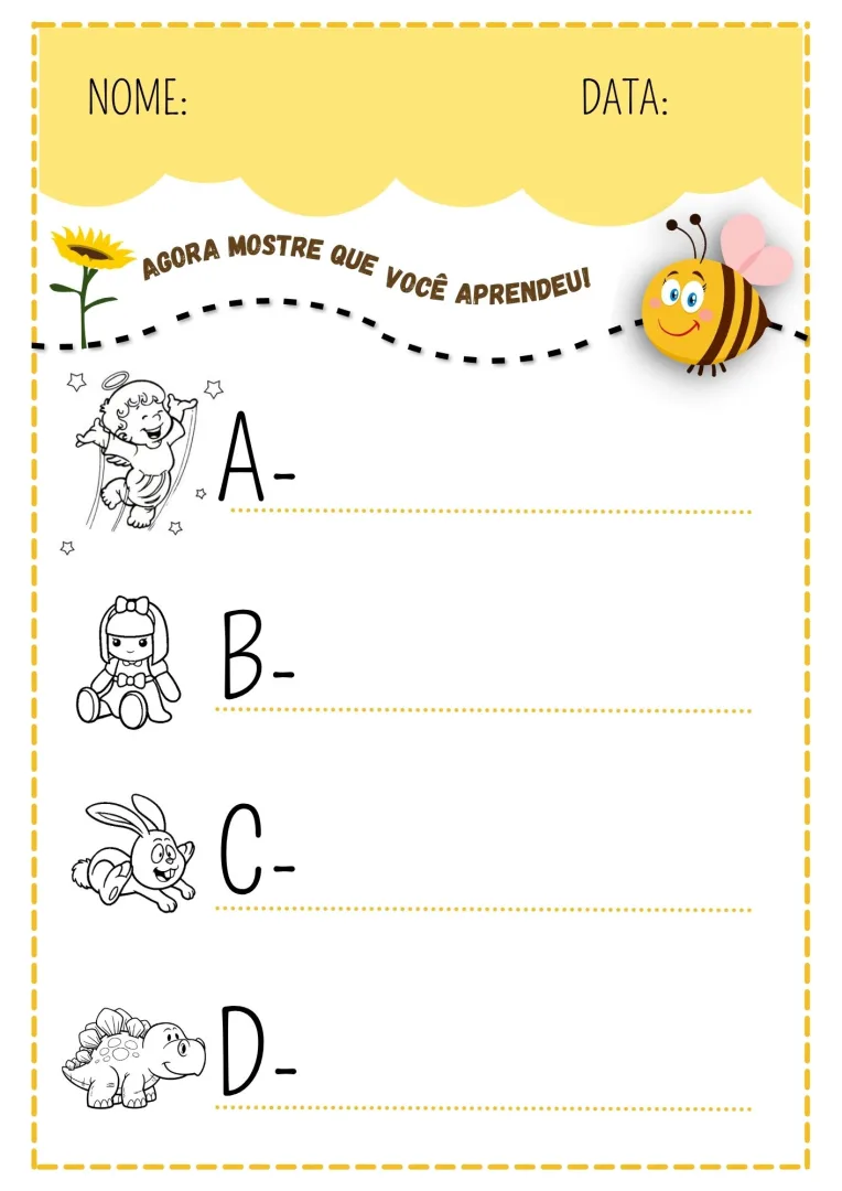 Apostila letras do alfabeto-PDF — imagem 5